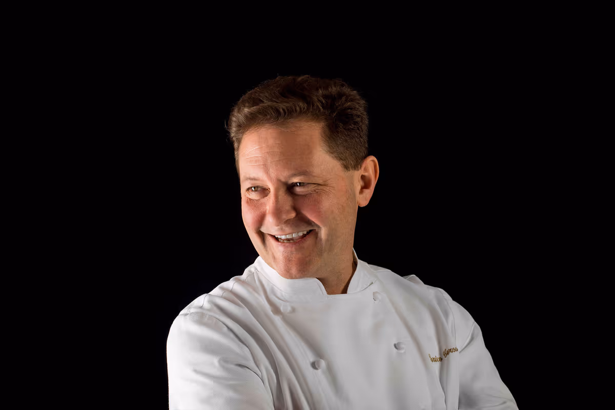 Enrico Cerea, chef e patron (con la famiglia) di Da Vittorio