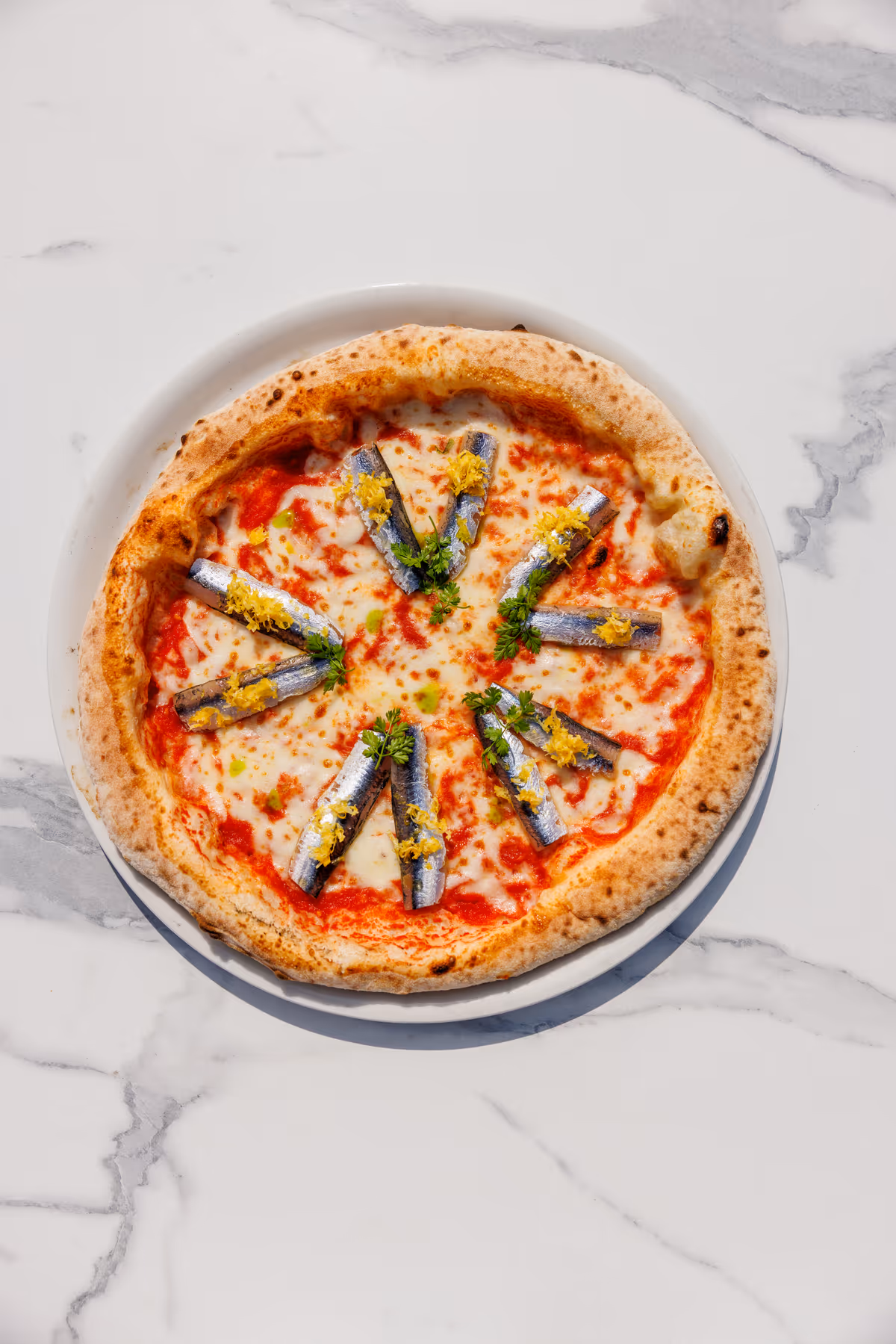 La classica pizza marinara