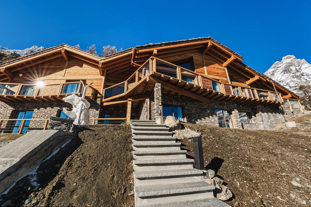 Vacanza con chef privato e servizi su misura negli chalet di lusso a Cervinia