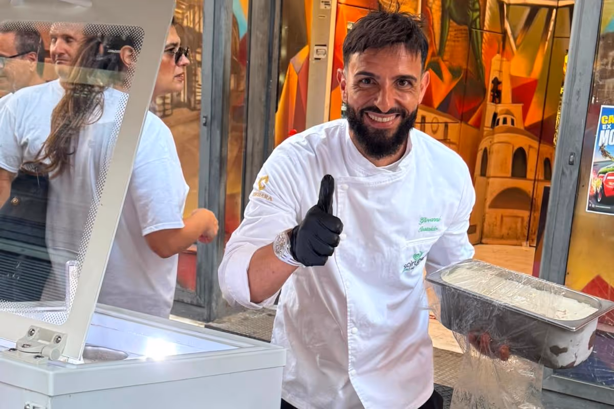 Maestri gelatieri da tutta la Calabria hanno servito oltre 600 kg di gelato artigianale