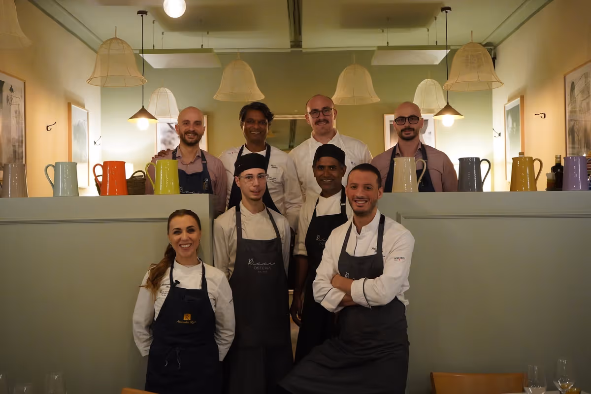 Ricci Osteria: la brigata