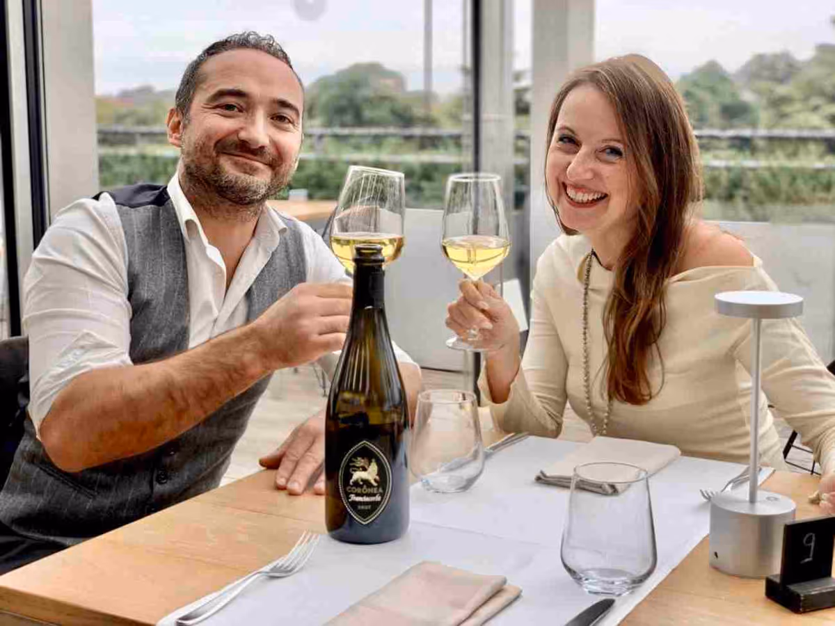 Andrea Bignotti e la moglie Chiara Turelli, titolari di Coronea