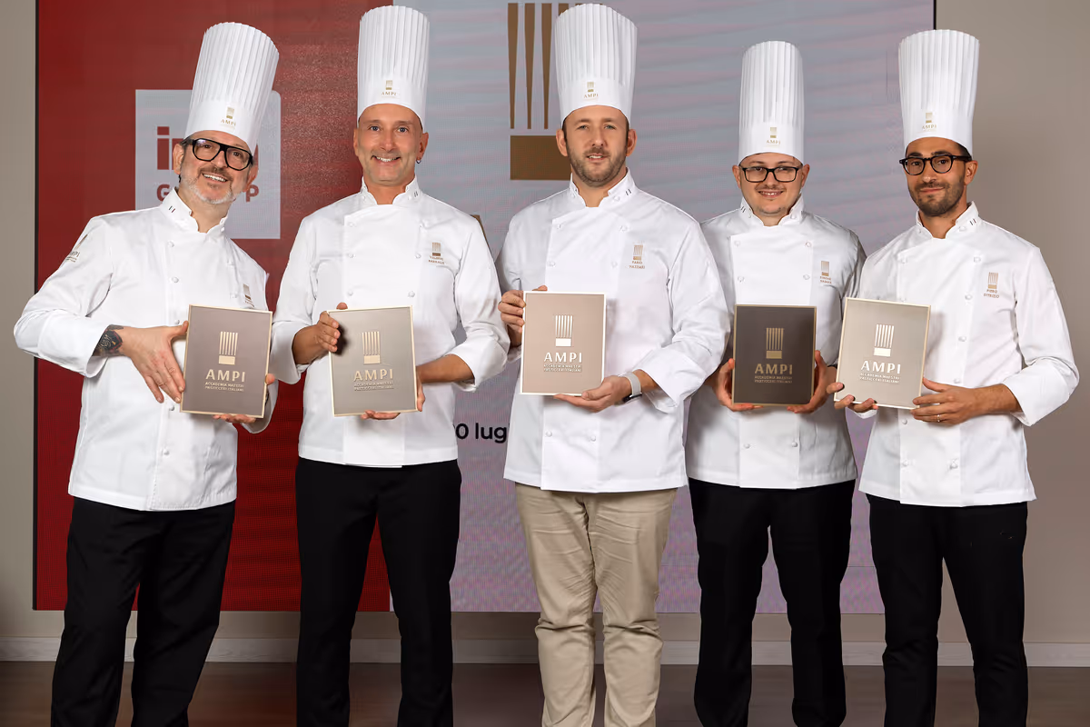 L'Accademia Ampi accoglie cinque nuovi Maestri Pasticceri Italiani