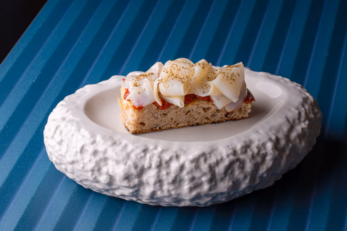 Focaccia Seppia e Nduja