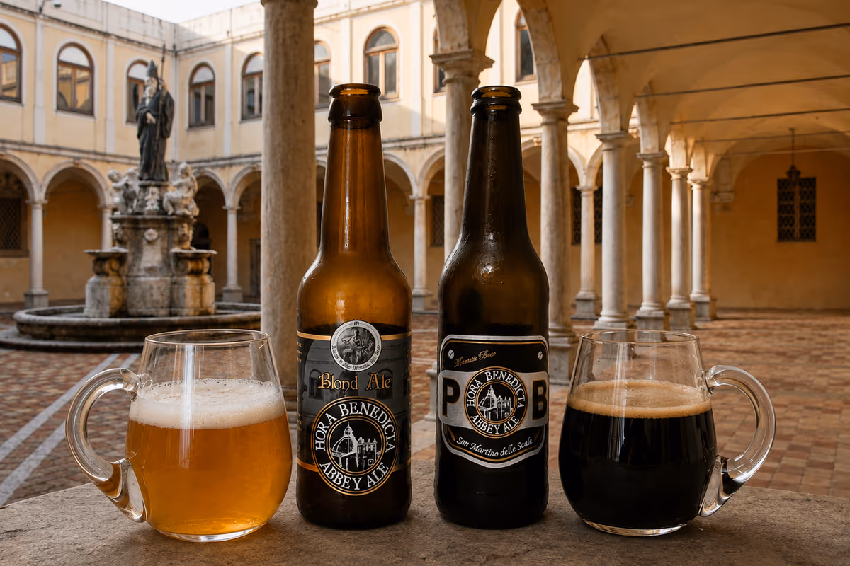 Hora Benedicta, l'unica birra d'Abbazia del Meridione si produce in Sicilia