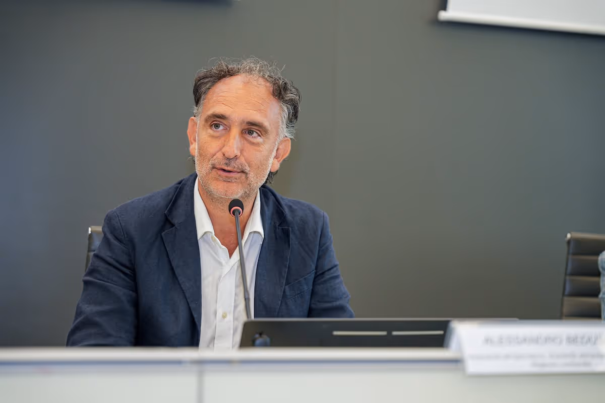 L'assessore regionale all'Agricoltura, Alessandro Beduschi