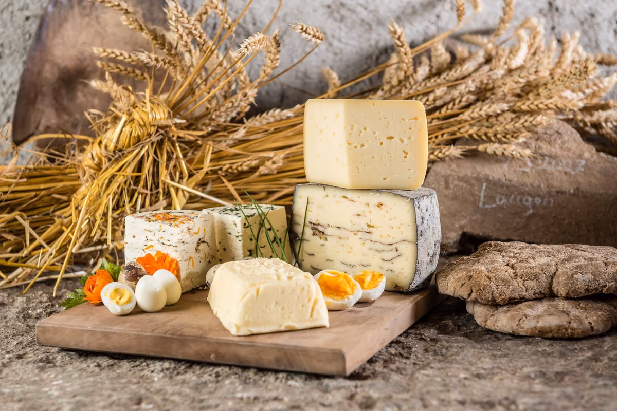 Alcuni formaggi del Maso Roatnocker