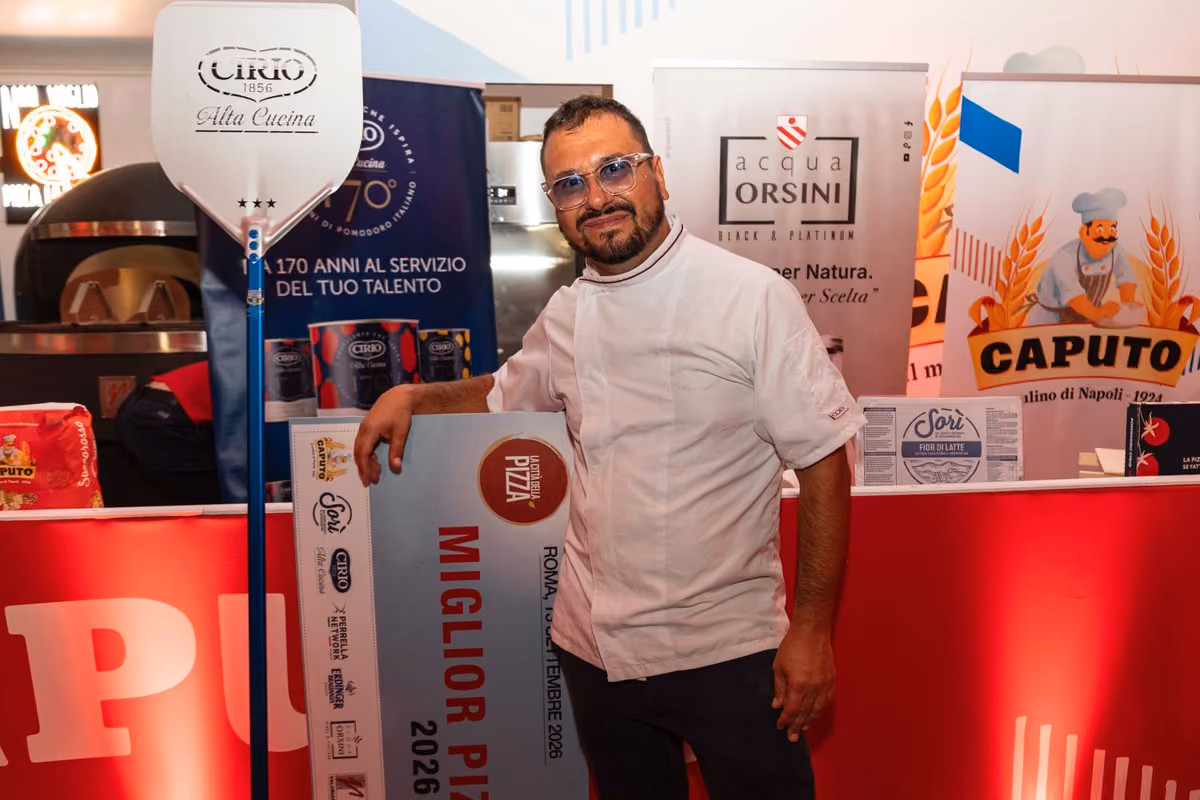 Vittorio Caradonio, vincitore de "La Città della Pizza 2026"