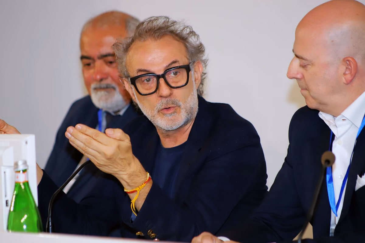 Lo chef Massimo Bottura