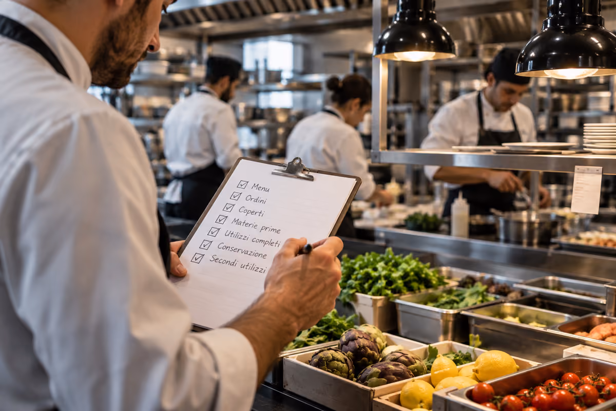 Il food cost “si perde” prima del piatto: dove nasce davvero lo spreco al ristorante