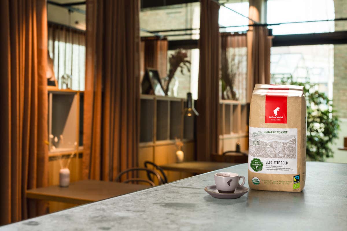 La miscela Gloriette Gold di Julius Meinl, utilizzata per le gare della finale della Barista Cup