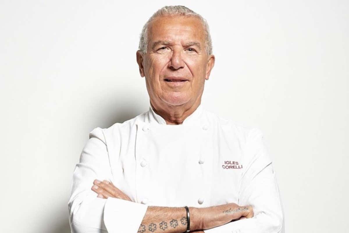 Lo chef Igles Corelli