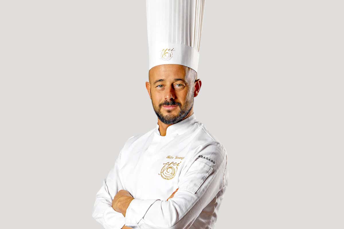 Il maestro Felice Venanzi, della Pasticceria Gruè di Roma