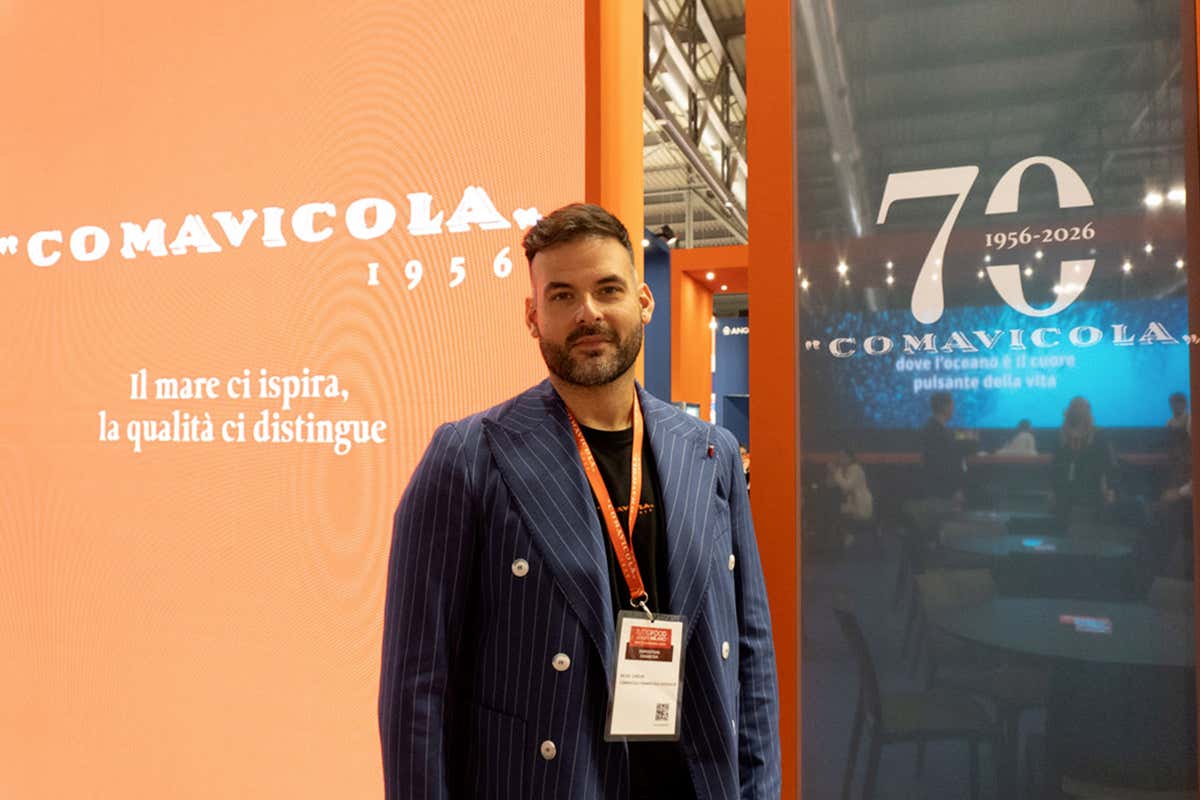 Devid Carlini, responsabile commerciale dell'area ristorazione di Comavicola